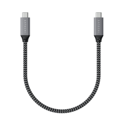 Satechi Kabel USB4-C - USB-C 25 cm 100W 40Gbps - gwiezdna szarość (ST-U4C25M)