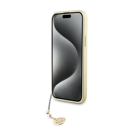 Guess 4G Charms Collection - Etui iPhone 15 Pro Max (szary) (GUHCP15XGF4GGR)