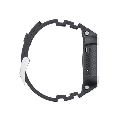 Incipio Octane Strap - Pancerny pasek do Apple Watch, obudowa 38/40/41 mm (biały/szary) (WBND-016-WHTGRY)