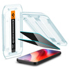Spigen GLAS.TR EZ FIT Privacy 2-Pack - Szkło hartowane z filtrem prywatyzującym do iPhone 16 Pro 2 szt (AGL07929)