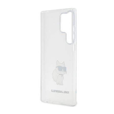 Karl Lagerfeld IML NFT Choupette - Etui Samsung Galaxy S23 Ultra (przezroczysty) (KLHCS23LHNCHTCT)