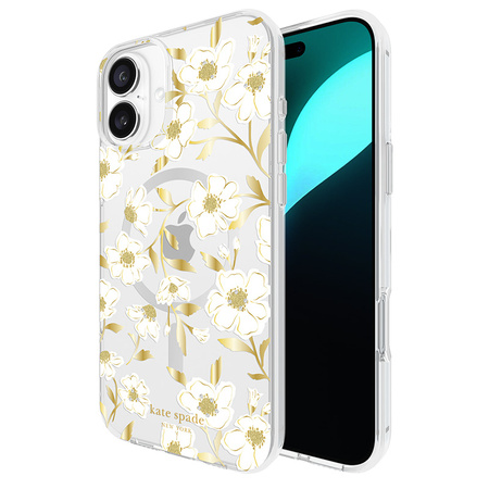 Kate Spade New York Protective Gems MagSafe - Etui iPhone 16 Plus (Sunshine Floral) (KS054384)