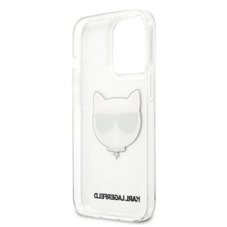 Karl Lagerfeld Choupette Head - Etui iPhone 13 Pro Max (przezroczysty) (KLHCP13XCTR)