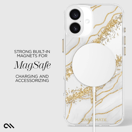 Case-Mate Karat MagSafe - Etui iPhone 16 Plus (Granite) (CM054724)
