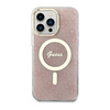 Guess 4G MagSafe - Etui iPhone 14 Pro Max (Różowy) (GUHMP14XH4STP)