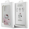 Hello Kitty Liquid Glitter Sweet Kitty Bows MagSafe - Etui iPhone 16 Pro (biały) (HKHMP16LLSWKH)