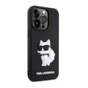 Karl Lagerfeld 3D Rubber NFT Choupette - Etui iPhone 14 Pro (Czarny) (KLHCP14L3DRKHNK)