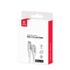 Crong Armor Link - Kabel USB-C Lightning Fast Charging MFi 150cm (biały) (CRGAL15USCLWHI)