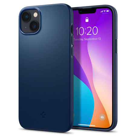 Spigen Thin Fit – Etui do iPhone 15 Plus / iPhone 14 Plus (Granatowy) (ACS04775)