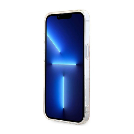 Guess 4G MagSafe - Etui iPhone 14 Plus (Różowy) (GUHMP14MH4STP)