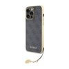 Guess 4G Charms Collection - Etui iPhone 15 Pro Max (szary) (GUHCP15XGF4GGR)