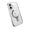 Speck Presidio Perfect-Clear ClickLock & MagSafe - Etui iPhone 16 (Clear / Chrome Finish / Serene Silver) (150691-3199)