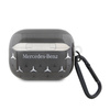 Mercedes Large Star Pattern - Etui AirPods Pro 2 (czarny) (MEAP28DPMGS)