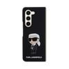 Karl Lagerfeld Silicone Ikonik - Etui Samsung Z Fold 5 (czarny) (KLHCZFD5SNIKBCK)