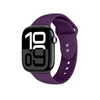 Crong Liquid - Pasek do Apple Watch 44/45/46/49 mm (śliwkowy) (CRG44LQBPLM)