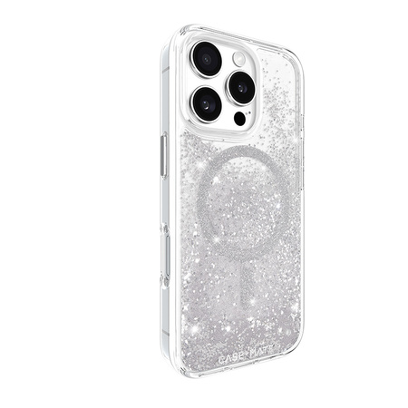 Case-Mate Waterfall MagSafe - Etui iPhone 16 Pro (Silver) (CM054602)