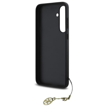 Guess 4G Charms Collection - Etui Samsung Galaxy S24 FE (szary) (GUHCS24FEGF4GGR)
