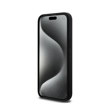 Karl Lagerfeld Silicone Choupette Head MagSafe - Etui iPhone 15 Pro Max (czarny) (KLHMP15XSCHPPLK)