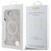 Guess 4G Ring Classic Logo MagSafe - Etui do iPhone 16e (różowy) (GUHMPSE4G4GFRP)