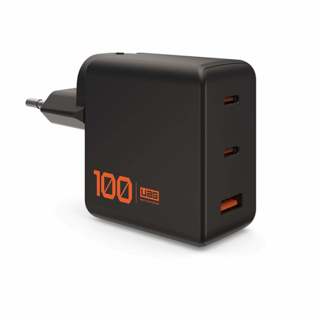 UAG SRGE Charger - ładowarka sieciowa 100W, 2x USB-C oraz USB-A (black) (9B443811V4040)