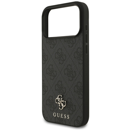 Guess 4G Small 4G and Classic MagSafe - Etui do iPhone 17 Pro Max (czarny) (GUHMP17XP4SM4MK)
