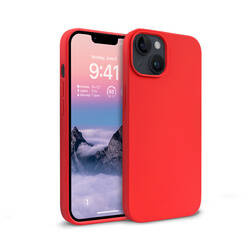 Crong Color Cover - Etui iPhone 14 Plus (czerwony) (CRG-COLR-IP1467-RED)