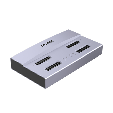 Unitek USB4 4-kieszeniowa stacja dokująca/ klonująca M.2 SSD (S1243BGY01-EU)