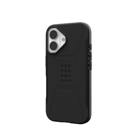 UAG Civilian Magsafe - obudowa ochronna do iPhone 16 kompatybilna z MagSafe - czarny (114446114040)