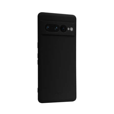 Crong Color Cover - Etui Google Pixel 7 Pro (czarny) (CRG-COLR-GPX7P-BLK)
