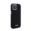 DKNY Liquid Silicone Small Metal Logo MagSafe - Etui iPhone 15 / 14 / 13 (czarny) (DKHMP15SSMCHLK)