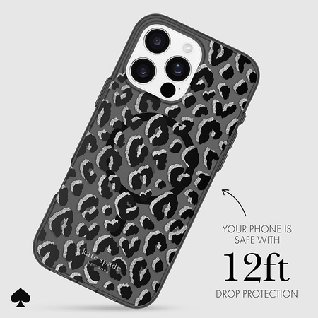 Kate Spade New York Protective MagSafe - Etui iPhone 16 Pro Max (City Leopard) (KS055056)
