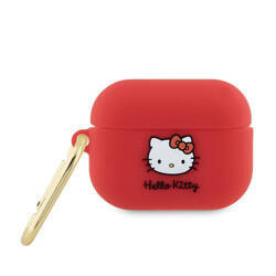 Hello Kitty Silicone 3D Kitty Head - Etui AirPods Pro 2 (fuksja) (HKAP23DKHSF)