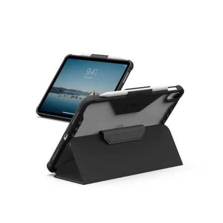 UAG Plyo LT - obudowa ochronna z uchwytem do Apple Pencil do iPad 10.9" 10 generacja / 11" (A16), wersja bulk (black-ice) (124487B14340)