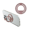 Guess MagSafe Ring Stand Rhinestone - Magnetyczny uchwyt na palec do telefonu z funkcją standu (Różowy) (GUMRSALDGP)