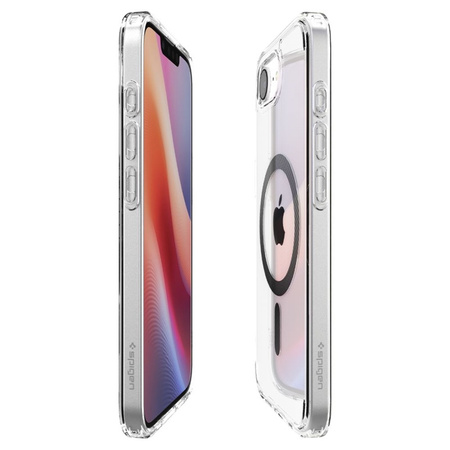 Spigen Ultra Hybrid Mag MagSafe - Etui do iPhone 16e (Carbon Fiber) (ACS09140)