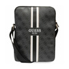 Guess 4G Stripes Tablet Bag - Torba na tablet 10" (Czarny) (GUTB10P4RPSK)