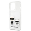 Karl Lagerfeld Ikonik & Choupette - Etui iPhone 13 Pro Max (przezroczysty) (KLHCP13XCKTR)
