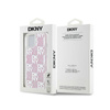 DKNY Liquid Glitter Multilogo - Etui iPhone 15 / 14 / 13 (różowy) (DKHCP15SLCPEPP)