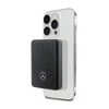 Mercedes Stars Pattern MagSafe - Power Bank indukcyjny 3000 mAh 5W MagSafe (czarny) (MEPB3KMESTK)