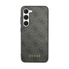 Guess 4G Metal Gold Logo - Etui Samsung Galaxy S24+ (czarny) (GUHCS24MG4GFGR)