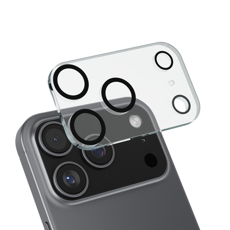 Crong Lens Shield - Szkło na aparat i obiektyw iPhone 17 Pro (CRGLSIP1763P)