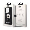 Karl Lagerfeld 3D Rubber NFT Ikonik - Etui iPhone 14 Pro (Czarny) (KLHCP14L3DRKINK)
