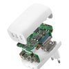 Belkin Ładowarka kątowa 3 porty USB-C PPS 67 W - biała (WCC002VFWH)
