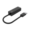 Unitek adapter USB-Ethernet 10/100Mbps - czarny (Y-1468)