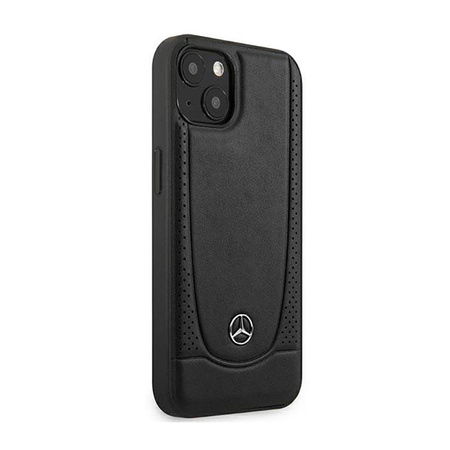 Mercedes Leather Urban Line - Etui iPhone 14 Plus (czarny) (MEHCP14MARMBK)