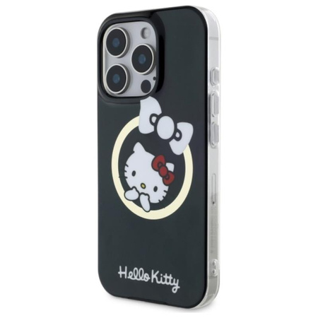Hello Kitty IML Fun Bow MagSafe - Etui iPhone 16 Pro Max (czarny) (HKHMP16XHFLBK)