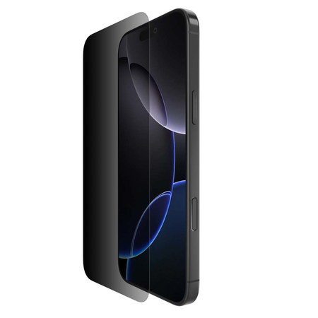 Belkin Szkło prywatyzujące na iPhone 16 Pro Max, InvisiGlass, z aplikatorem (OVA170HQ)