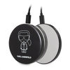 Karl Lagerfeld Bundle Ikonik – Zestaw etui do Apple Airpods 1 / 2 + Power Bank z lusterkiem (KLBPPBOA2K)