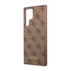 Guess 4G Metal Logo - Etui Samsung Galaxy S23 Ultra (brązowy) (GUHCS23LG4GFBR)
