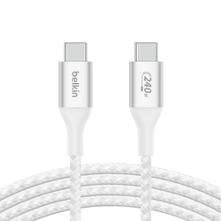 Belkin Kabel BOOST CHARGE USBC-C 240W CABLE 2M - biały (CAB015BT2MWH)